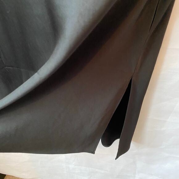 Express Y2K Colorblock Midi Slip Dress Women XS Black Red Purple Vampirecore NEW - Picture 5 of 11